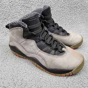 NIKE AIR JORDAN 10 RETRO X Size 6.5Y COOL GREY 310806 023.